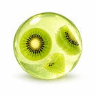 Coconut Oil Squishy, Slow Rising Stress Ball With Kiwi Inside Slow Rising Ball, Green