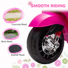 Licensed Vespa Kids Motorcycle 6V | Pink Toddler Scooter with FM Radio | ToyIvia