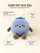 14cm Cute Blueberry Plush Toy - 5.5