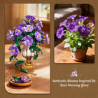 2-in-1 Morning Glory Building Set | 1136PCS Botanical Model | ToyIvia