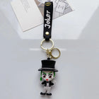 Creative Cartoon Villain & Hero Keychain - Dripping Style Bag & Car Charm | Toylvia™