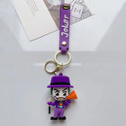 Creative Cartoon Villain & Hero Keychain - Dripping Style Bag & Car Charm | Toylvia™