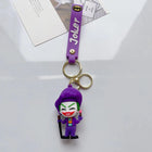 Creative Cartoon Villain & Hero Keychain - Dripping Style Bag & Car Charm | Toylvia™