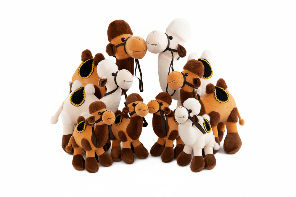 Creative Desert Doll Plush Toy Camel Cactus Stuffed Companion