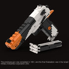 Creative Desert Eagle Building Blocks Firing Toy Pistol (8 Types)