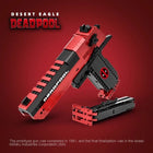 Creative Desert Eagle Building Blocks Firing Toy Pistol (8 Types)