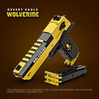 Creative Desert Eagle Building Blocks Firing Toy Pistol (8 Types)