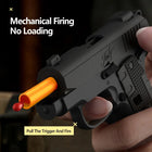 Pocket 1911 Mini Soft Bullet Pistol - Continuous Shell Throwing Toy Gun