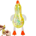 Cute Duck Squishy Sugar Stress Ball,Soft Duck Stress Relief Sugar Ball Toys And, Yellow
