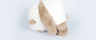 25cm Brown-and-White Duoduo Plush Doll - Cute Cartoon Stuffed Animal Toy