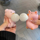 Cute Pig Squishy Fidget Toy - Stress Relief Squeeze for Kids & Adults