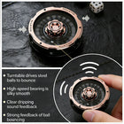 D20 Roulette Dice Fidget Spinner – Metal EDC RPG Desk Toy