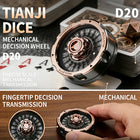 D20 Roulette Dice Fidget Spinner – Metal EDC RPG Desk Toy