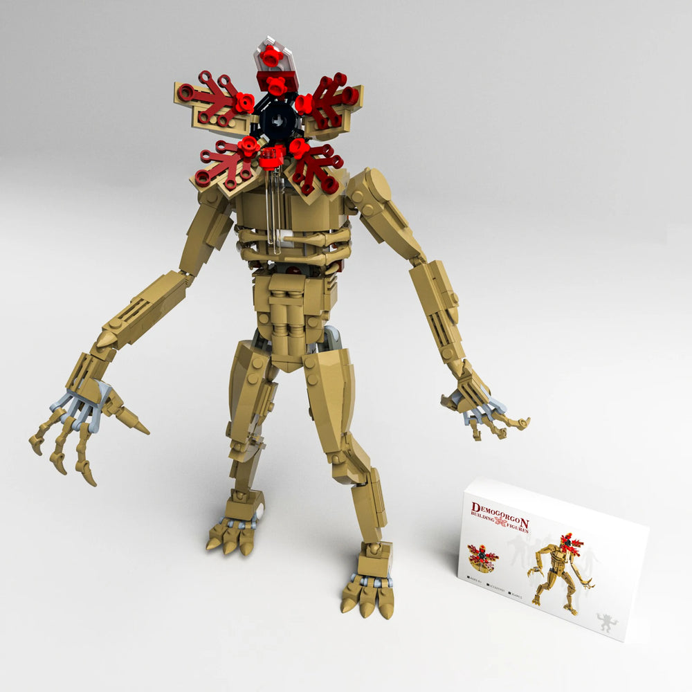 Demogorgon Monster Building Block Figure – 354PCS Horror Creature Collectible Model Kit