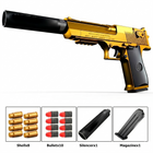 Desert Eagle Toy Gun - Realistic Shell Ejection Soft Bullet Blaster