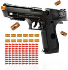 Desert Eagle Soft Bullet Toy Pistol with Shell Ejection & Pull-Back Action | Toylvia™