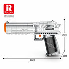 Desert Eagle Pistol Building Set | 356PCS Shootable Model | ToyIvia