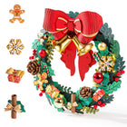 Rolife 3D Wooden Christmas Wreath | 252PCS DIY LED Decor | ToyIvia