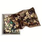 Sleeping Fox Wooden Jigsaw Puzzle Round Animal-Shaped Art Puzzle