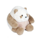 25cm Brown-and-White Duoduo Plush Doll - Cute Cartoon Stuffed Animal Toy