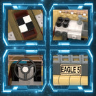 Spaceballs Eagle 5 RV Spaceship Building Blocks Set – 437PCS Sci-Fi Movie Model Kit