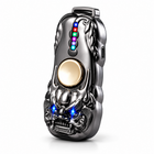 EDC Fidget Spinner Rechargeable Lighter Windproof Metal