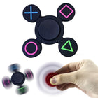 Ergonomic 360-degree hand fidget spinner toy positioned flat on a clean white background.