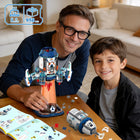 Deformable Space Rocket Building Set | 950Pcs 2-in-1 STEM Toy | Toylvia