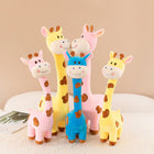 Cartoon Giraffe Simulation Plush Doll - Soft Stuffed Animal Pillow Cushion