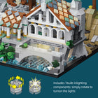 Elven Valley Castle Building Blocks Kit - 3337pcs The Last Homely House