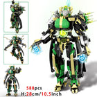 Emerald Titan Drill Man Building Blocks Set – 588PCS Skibidi Robot