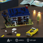 The Evil Dead Horror House Building Block Set with LED Light – 639PCS
