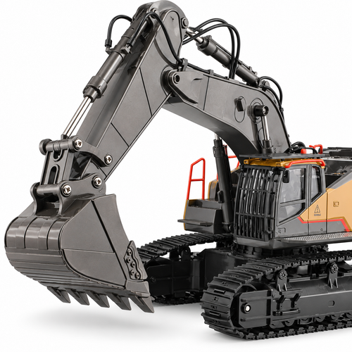 Huina 1592 1:14 Scale RC Excavator 22-Channel Alloy Digger - alternate view