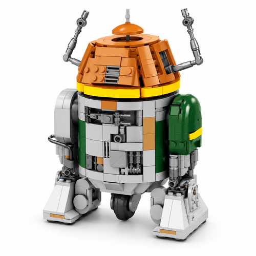 Ghost Spaceship & Chopper C1-10P Building Blocks Set 988PCS - alternate view