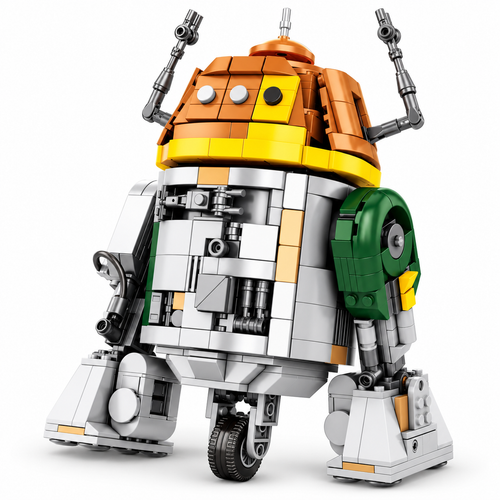 Chopper C1-10P droid building block set hero