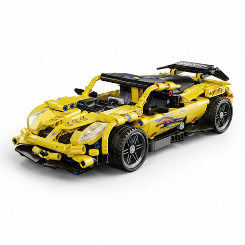 The Zenith Interceptor: 509-Piece Exquisite Interactive Racing Construction Kit