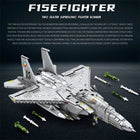F-15E Strike Eagle 2216pcs Military Fighter Jet Building Set