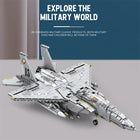 F-15E Strike Eagle 2216pcs Military Fighter Jet Building Set