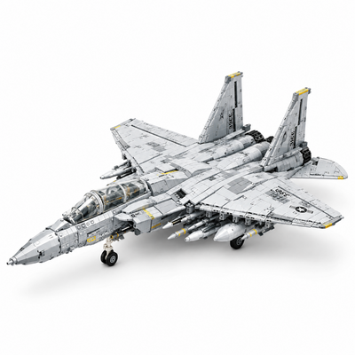 F-15E Strike Eagle 2216pcs Military Fighter Jet Building Set