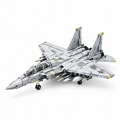 F-15E Strike Eagle 2216pcs Military Fighter Jet Building Set