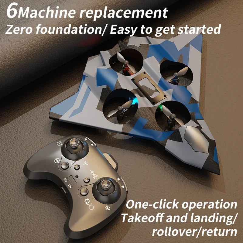 RC Aircraft EPP Foam Stunt Glider - Fall-Resistant Fighter Plane Secondary image