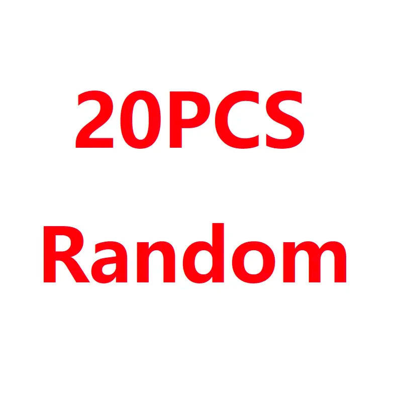 20pcs random mini finger dinosaur toy set