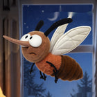 Creative Insect Plush Toy Series - Soft Fly, Beetle, and Bug Stuffed Dolls