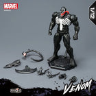 Spider-Man Venom 1/12 Scale Action Figure - Classic Red Blue Battle Suit Model