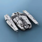 Space War Freight Voyager Spaceship Building Blocks Set – 1730PCS Military Sci-Fi Transport Aircraft Model for Adults