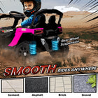 12V Kids Ride-On Pink UTV | Battery Powered Electric Truck | ToyIvia