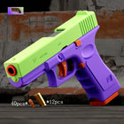 Toy G17 Pistol Soft Dart Blaster with Shell Ejection & Blowback