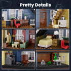 Gallagher House 1058PCS Building Blocks – Collectible House Model