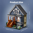 Gallagher House 1058PCS Building Blocks – Collectible House Model