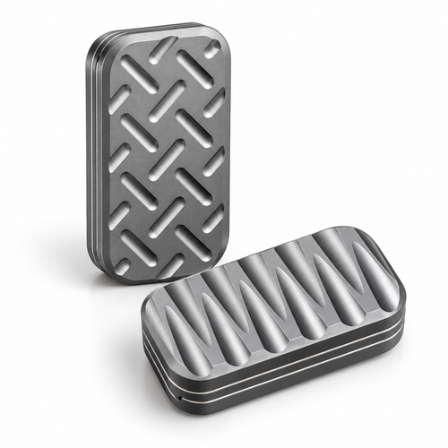 Titanium Alloy Metal EDC Fidget Slider Hand Sensory Toy - alternate view